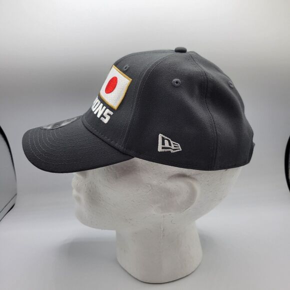 Japan Baseball 2023 World Baseball Classic Champions Hat 9FORTY Gray New Era - Picture 3 of 11